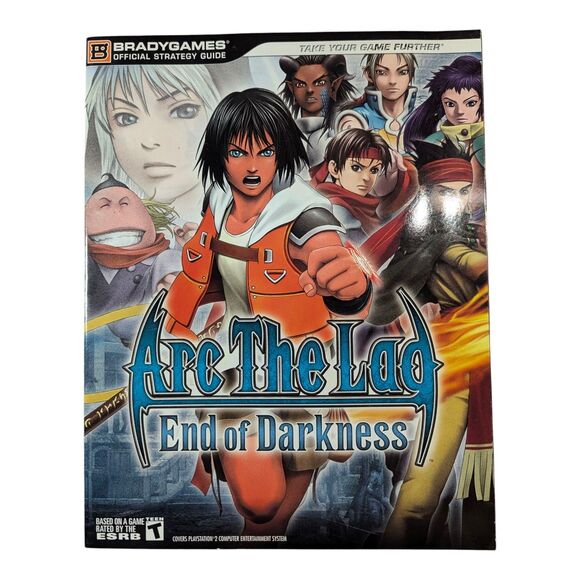 Arc the Lad End of Darkness Brady Games Strategy Guide PS2 - Picture 1 of 3